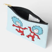 ドクター・スースのThing 1とThing 2キャラクター アクセサリーポーチ (見開き)