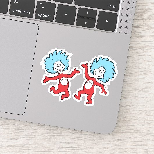 ドクター・スースのThing 1とThing 2キャラクター シール (詳細)