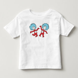 ドクター・スースのThing 1とThing 2キャラクター トドラーTシャツ
