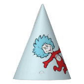 ドクター・スースのThing 1とThing 2キャラクター パーティーハット (左)