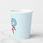 ドクター・スースのThing 1とThing 2キャラクター 紙コップ (左)