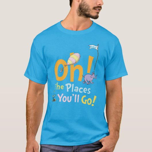 ドクター・スース|ああ! 行進する場所 Tシャツ (正面)