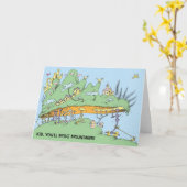 ドクター・スース | あなたは偉大なことを成し遂げる! カード (黄色い花)