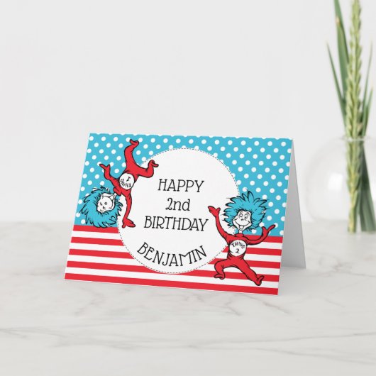 ドクター・スース | お誕生日おめでとう! カード (正面)