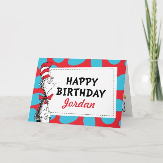 ドクター・スース|お誕生日おめでとう!カード カード (正面)
