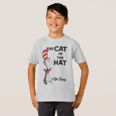 ドクター・スース | かくれんぼネコの本 Tシャツ (正面フル)