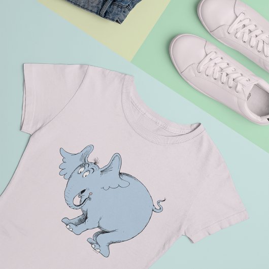ドクター・スース | ぞうのホートンはだれかきいた Tシャツ