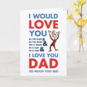 ドクター・スース | とっても愛してるお父さん カード (黄色い花)