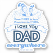 ドクター・スース|どこでもパパ大好き シール (正面)