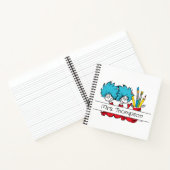 ドクター・スース | もの1 もの2 先生の名前 ノートブック (内部)