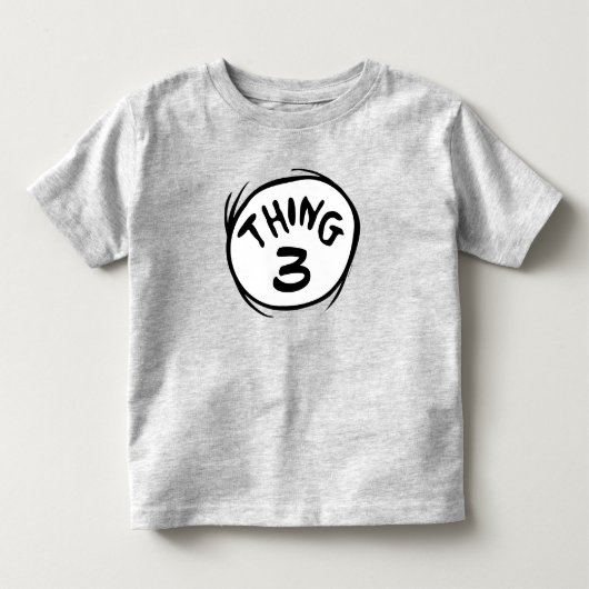 ドクター・スース｜カスタム・シングワン・シングツー トドラーTシャツ (正面)