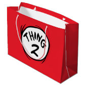 ドクター・スース｜カスタム Thing One Thing Two ラージペーパーバッグ (裏面アングル)