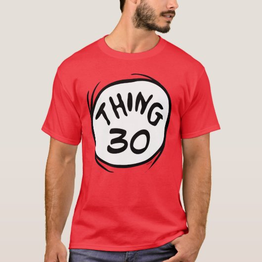 ドクター・スース|カスタム Thing One Thing Two Tシャツ (正面)