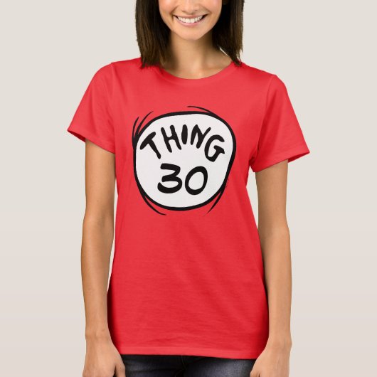 ドクター・スース｜カスタム Thing One Thing Two Tシャツ (正面)
