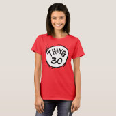 ドクター・スース｜カスタム Thing One Thing Two Tシャツ (正面フル)