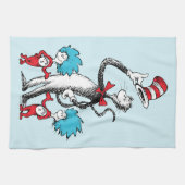 ドクター・スース | キャット・イン・ザ・ハット、モノ１＆モノ２ キッチンタオル (横)