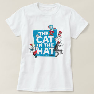 ドクター・スース キャット・イン・ザ・ハット ロゴ - キャラクターズ Tシャツ