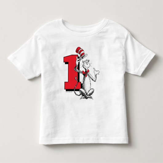 ドクター・スース - キャラクター | キッズの誕生日 トドラーTシャツ (正面)