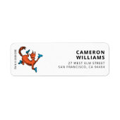 ドクター・スース キャラクター コンフェッティ | キッズの誕生日 ラベル (正面)