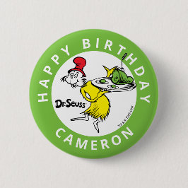 ドクター・スース キャラクター コンフェッティ | キッズの誕生日 缶バッジ