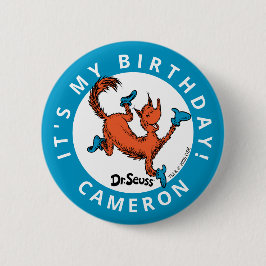ドクター・スース キャラクター コンフェッティ | キッズの誕生日 缶バッジ