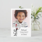 ドクター・スース キャラクター コンフェッティ | キッズ バースデー サンキューカード (スタンド正面)