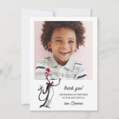 ドクター・スース キャラクター コンフェッティ | キッズ バースデー サンキューカード (正面)