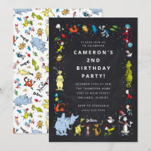 ドクター・スース キャラクター コンフェッティ｜子供の誕生日
