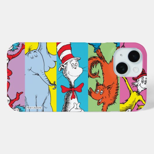 ドクター・スース | キャラクター・スライス Case-Mate iPhoneケース (裏面 (横))