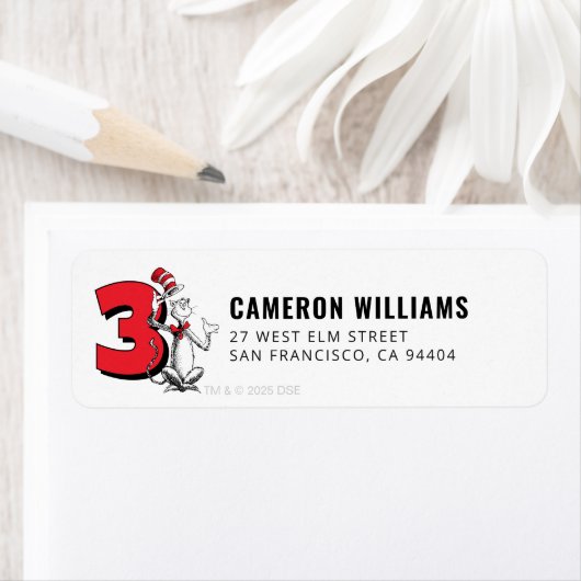 ドクター・スース - キャラクター | 子供の誕生日 ラベル (インサイチュ)