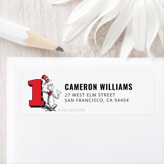 ドクター・スース - キャラクター | 子供の誕生日 ラベル (インサイチュ)