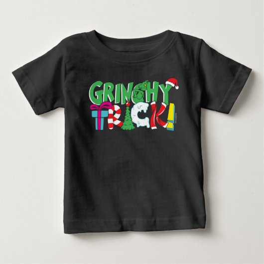 ドクター・スース | グリンチのいたずら ベビーTシャツ (正面)