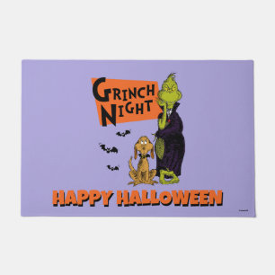 ドクター・スース   グリンチのハロウィンナイトグラフィック ドアマット