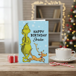 ドクター・スース | グリンチの冬の誕生日 カード