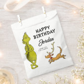ドクター・スース | グリンチの冬の誕生日 フェイバーバッグ (クリップ留めされた状態)