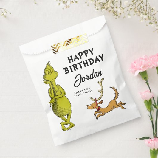 ドクター・スース | グリンチの冬の誕生日 フェイバーバッグ (封をした状態)