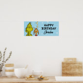 ドクター・スース | グリンチの冬の誕生日 ポスター (キッチン)