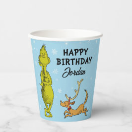 ドクター・スース | グリンチの冬の誕生日 紙コップ