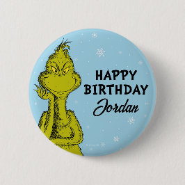 ドクター・スース | グリンチの冬の誕生日 缶バッジ