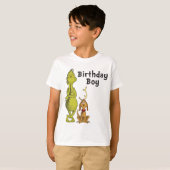 ドクター・スース | グリンチの冬の誕生日 Tシャツ (正面フル)