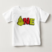 ドクター・スース|グリンチの初誕生日 - 1歳 ベビーTシャツ (正面)
