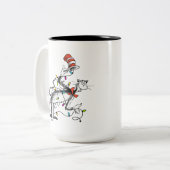 ドクター·スース|グリンチ|いたずら好きなハの猫 ツートーンマグカップ (正面左)