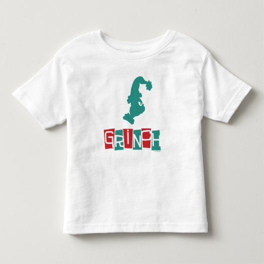 ドクター・スース | グリンチ - 赤と緑 トドラーTシャツ (正面)
