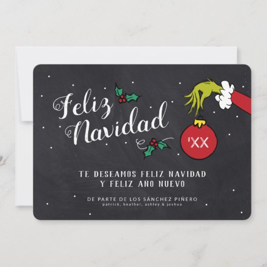 ドクター・スース | グリンチ Feliz Navidad 写真 (正面)