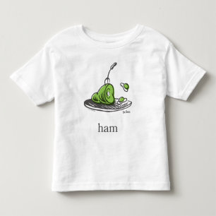 ドクター・スース グリーンエッグズ・アンド・ハム トドラーTシャツ