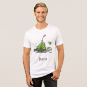 ドクター・スース | グリーンエッグズ・アンド・ハム トライブレンドTシャツ (正面全面)