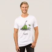 ドクター・スース | グリーンエッグズ・アンド・ハム トライブレンドTシャツ (正面全面)