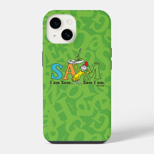ドクター・スース | サムだ！僕はサム！ iPhoneケース (裏面)