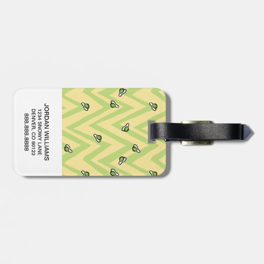 ドクター·スース|サム·アイ·アム·ホールディング·サイン ラゲッジタグ (裏面横)