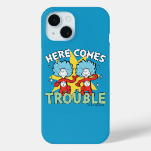 ドクター・スース シングワン シングツー トラブルがやってくる iPhone 15ケース